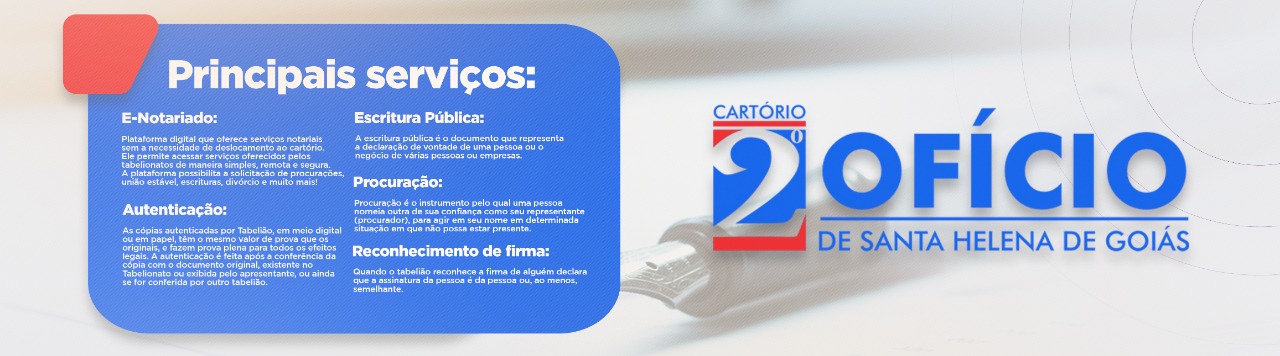 Principais serviços